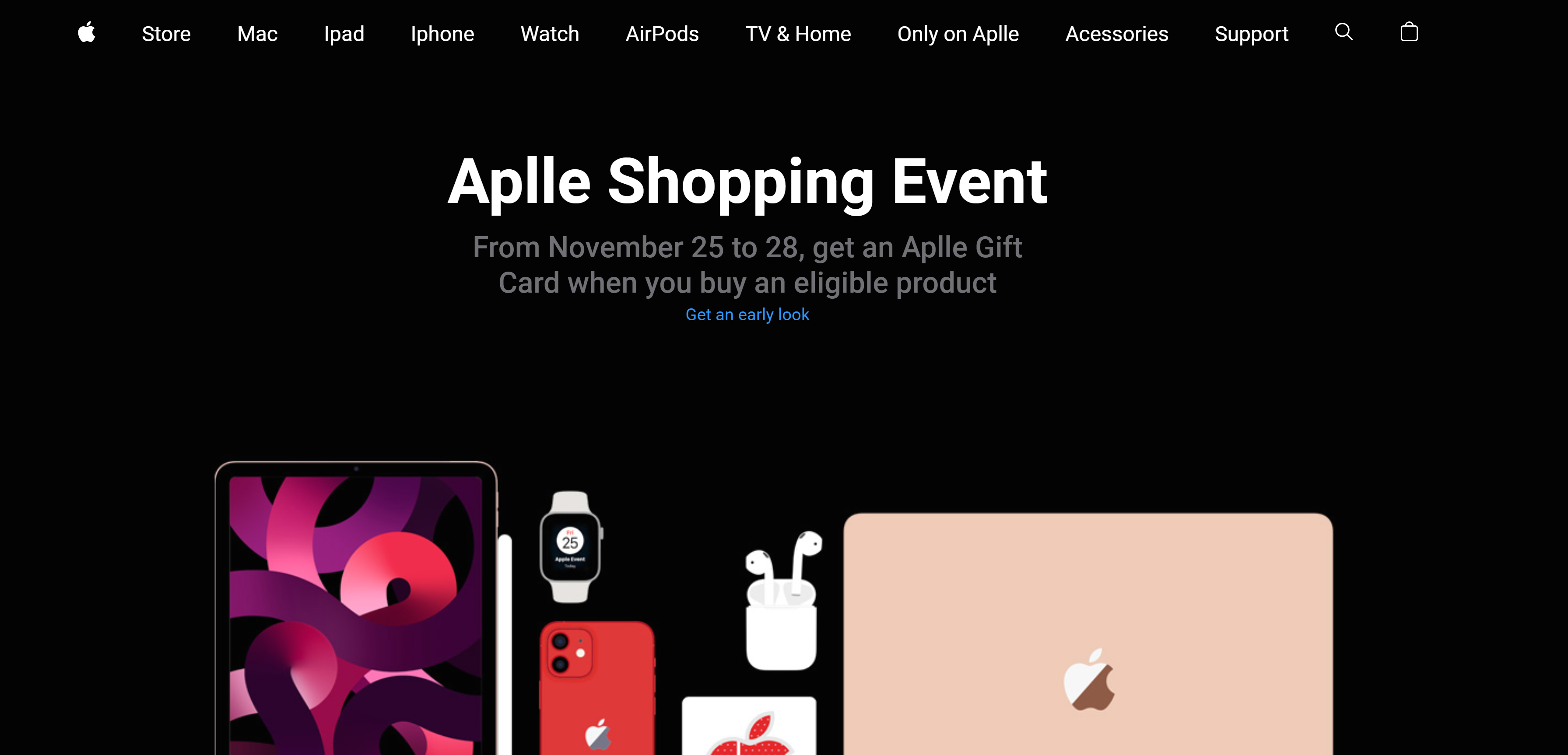 Projeto Clone Apple - Recriação da página da Apple